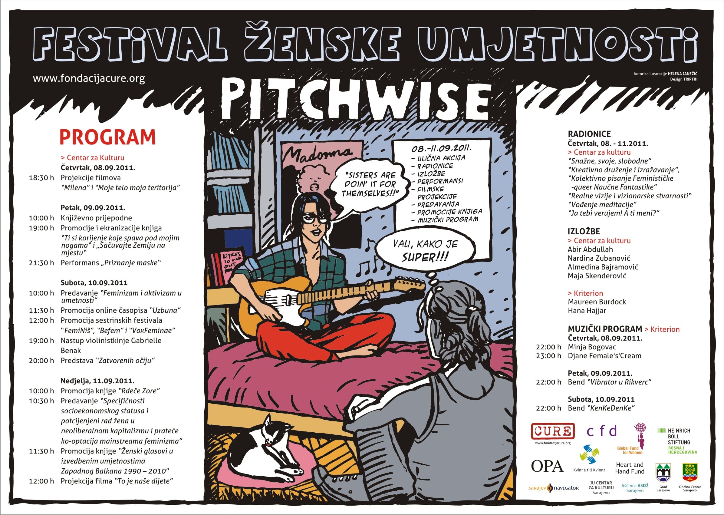 Pitchwise, preuzeto sa stranice Fondacije CURE